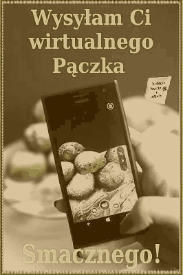 Wysyłam Ci wirtualnego pączka